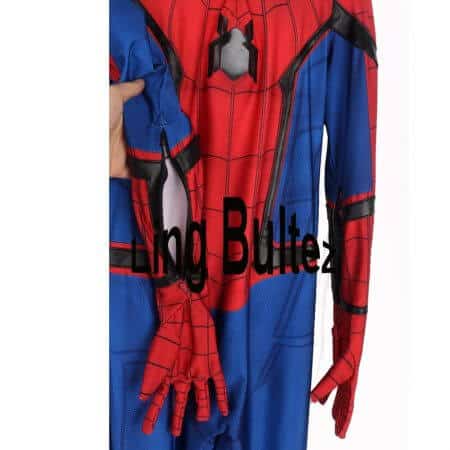 Premium Spiderman Cosplay Movie Replica Suit Costume 26