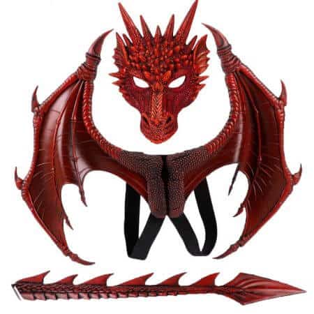 Cosplay dragon costume for kids 13