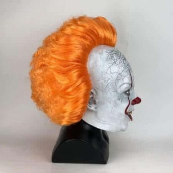 Joker Pennywise Mask Stephen King It Chapter Two 2 Horror Cosplay Latex Masks Helmet Clown Halloween Party Costume Prop 2019 5