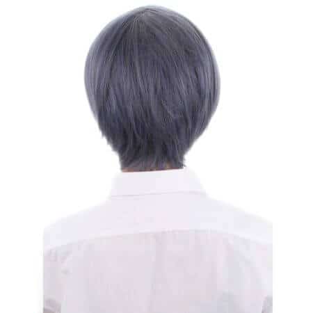 Anime Black Butler Kuroshitsuji Ciel Phantomhive Wigs Grey Blue Heat Resistant Synthetic Hair Cosplay Wig + Black Eyepatch 3