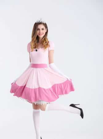 Princess Peach costume for ladies 6