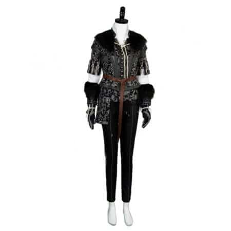 Yennefer Cosplay Costume Outfit Dress Suit Uniform 2