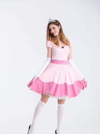Princess Peach costume for ladies 7
