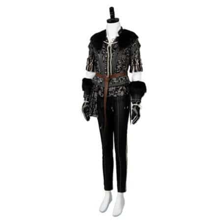 Yennefer Cosplay Costume Outfit Dress Suit Uniform 4