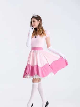Princess Peach costume for ladies 9