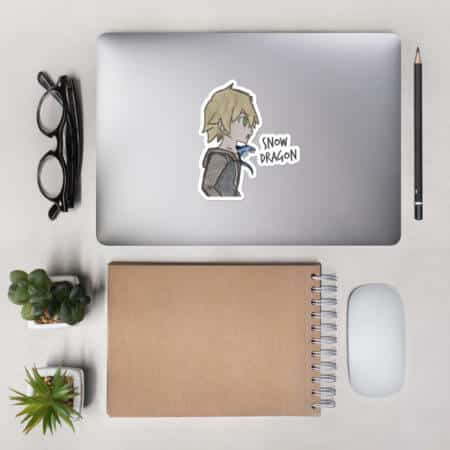SnowDragon Sticker - Bubble-free stickers e.g. for your laptop or smartphone 4