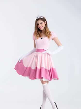 Princess Peach costume for ladies 4