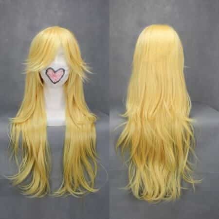 Princess Peach Cosplay Wig Synthetic Hair 1