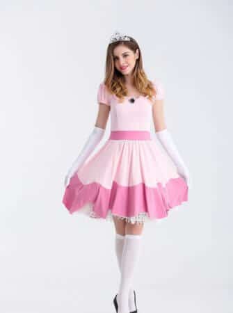 Princess Peach costume for ladies 5