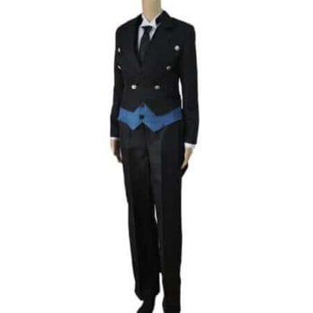 Black Butler 2 Kuroshitsuji Ciel Phantomhive Blue Boy Lolita Suit Anime Unisex Cosplay Costume Sets 3
