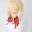 Violet Evergarden Ponytail Braid Buns Blonde Hair Heat Resistant Cosplay Costume Wig + Wig Cap + Ribbon 7