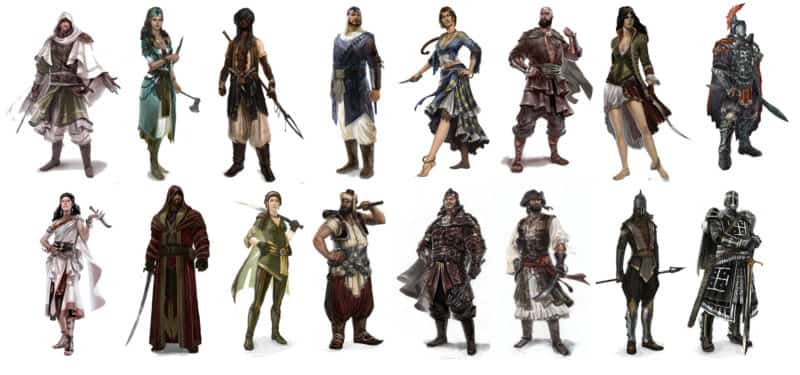 Assassin creed characters