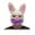 Bunny Rabbit Mask Halloween Party Plush Bunny Creepy Scary Mask Halloween Horror Mask Fancy Dress Decor Cosplay New Arrivals 10
