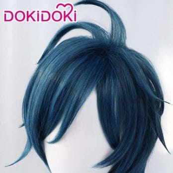 DokiDoki Game Genshin Impact Cosplay Halloween Kaeya Cosplay Wig Genshin Impact Kaeya Cosplay Hair 5