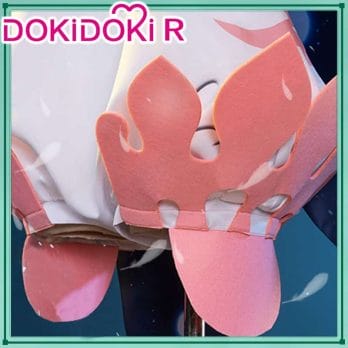 DokiDoki-R Game Genshin Impact Cosplay Paimon Cosplay Costume Game Genshin Impact Paimon Costume 3