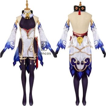 Genshin Impact Ganyu Cosplay Costume Game Sexy Dress Halloween Carnival Uniforms Outfits Costumes For Women 2