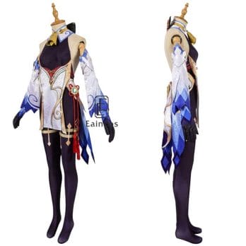 Genshin Impact Ganyu Cosplay Costume Game Sexy Dress Halloween Carnival Uniforms Outfits Costumes For Women 3
