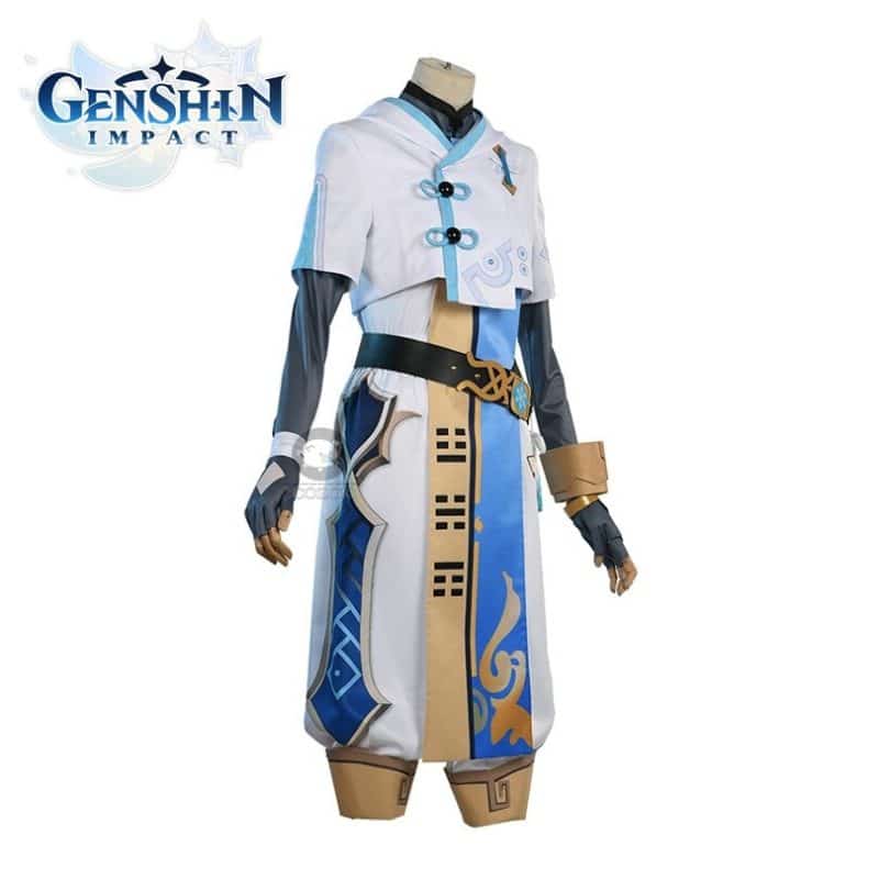 Game Genshin Impact Cosplay Chongyun Cosplay Costume Game Genshin Impact Chong Yun Costume 3