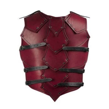 Medieval Vintage Leather Armor Steampunk Rivet Gear Viking Warrior Gladiator Combat Costume War Fighting Larp Hard Vest For Men 3