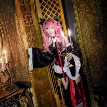 Seraph Of The End Owari no Seraph Krul Tepes Cosplay Costume Uniform Wig Cosplay Anime Witch Vampire Halloween Costume For Women 5