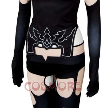 NieR Automata A2 Cosplay Costume Halloween costumes for adult women costume YoRHa Type A No. 2 costume black Suit 6