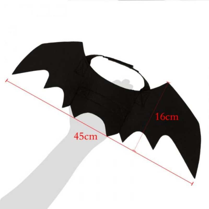 Fancy Halloween Bat Wings Cosplay Prop for Pet Dog Cat Costume Outfit Wings for Cat 2