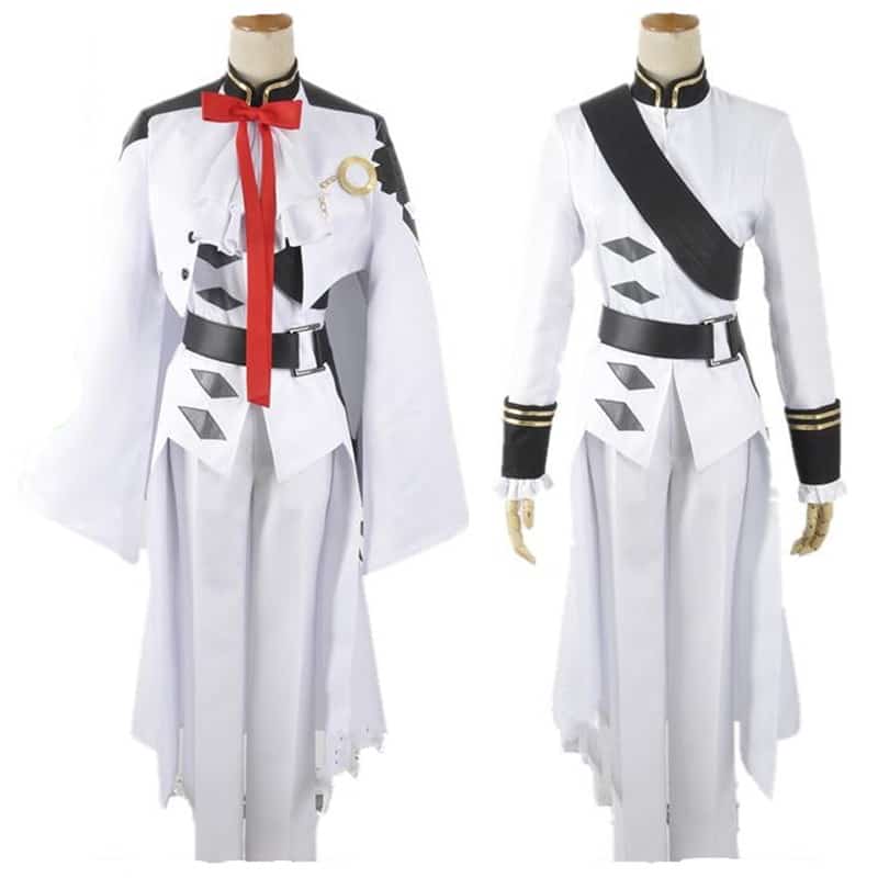 Fancy Ferid Bathory of Seraph of the End Anime Costume with Ears 7