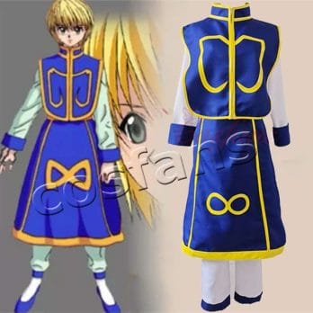 Hunter X Hunter Cosplay Kurapika Cosplay Costume For Adult Men Women Halloween Accessories Full Outfits Custom Made any size 1