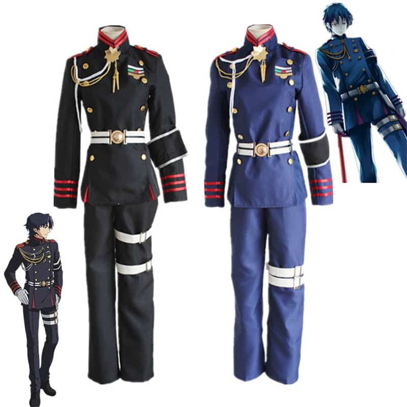 Seraph of The End Guren Ichinose Militär Uniform Cosplay Kostüm 6