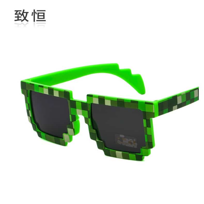 Minecraft fashion pixel animal mosaic children's Sunglasse outdoor sports birthday Christmas gift Unisex 5 colors to choose from 4