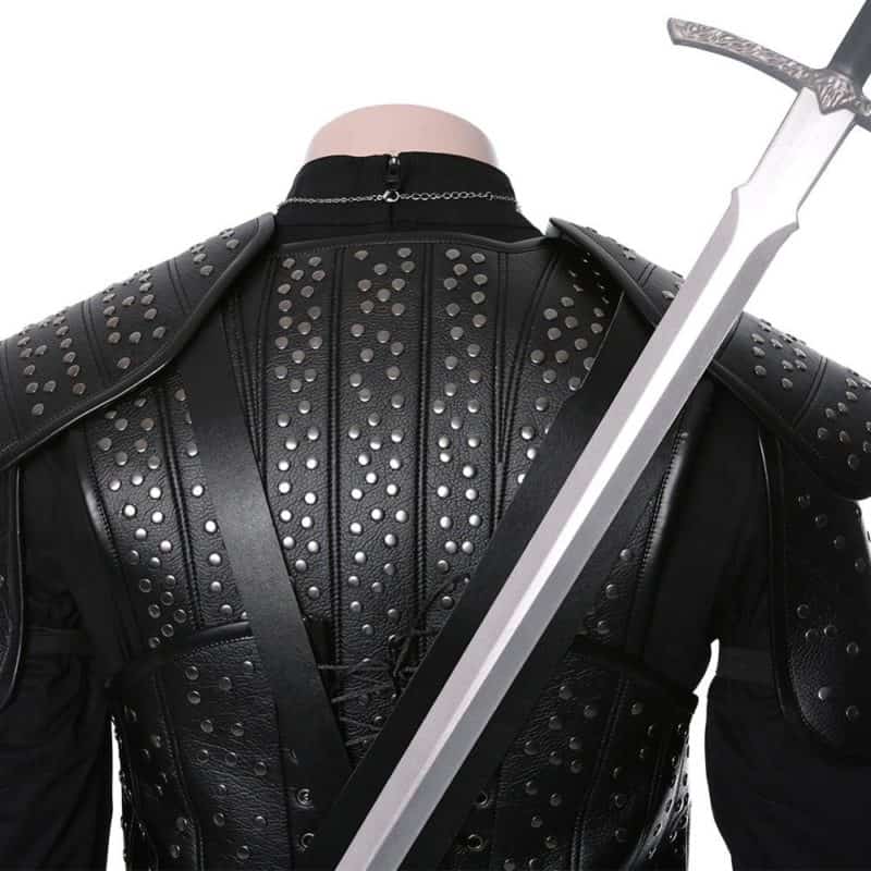 Fast Shipping Anime Geralt Cosplay Witch Costume women autumn winter clothes men coat Halloween Carnival Costume Christmas gift 5