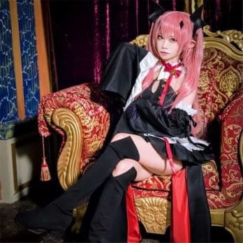 Seraph Of The End Owari no Seraph Krul Tepes Cosplay Costume Uniform Wig Cosplay Anime Witch Vampire Halloween Costume For Women 4