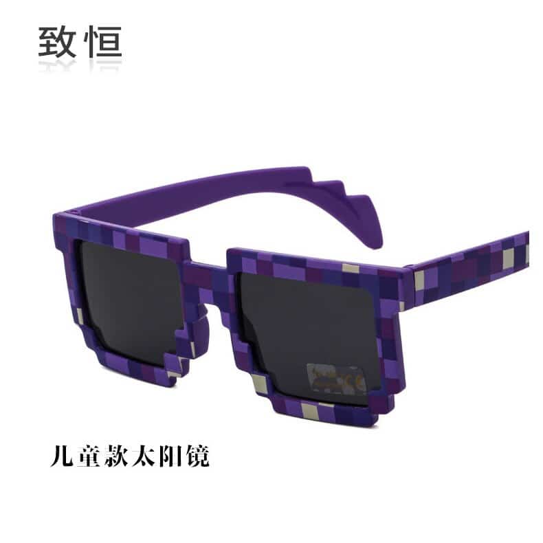 Minecraft fashion pixel animal mosaic children's Sunglasse outdoor sports birthday Christmas gift Unisex 5 colors to choose from 6