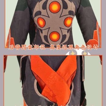 Anime Genshin Impact Fatui NPC Cosplay Costume Game Suit Uniform Halloween Costumes For Men Outfits 5