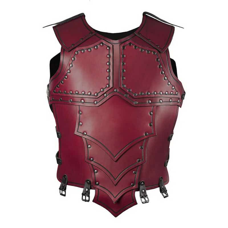 PU Leather Armour Upper Body Harness Leather Armour Men Ladies 1