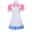 New Dangan Ronpa 2 Mikan Tsumiki Cosplay Costume Danganronpa Wig Suit Top Skirt Pink Apron Dress Woman Shoes Princess Dress Girl 11