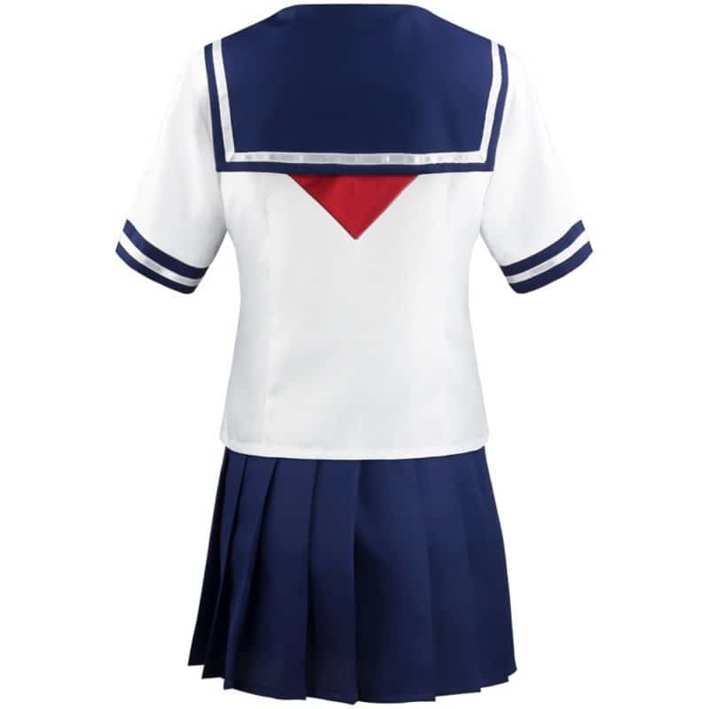New Arrival Ayano Aishi Cosplay Game Yandere Simulator Uniform Halloween Costume Women Short Sleeve Top Skirt Sailor Suit C36C92 3