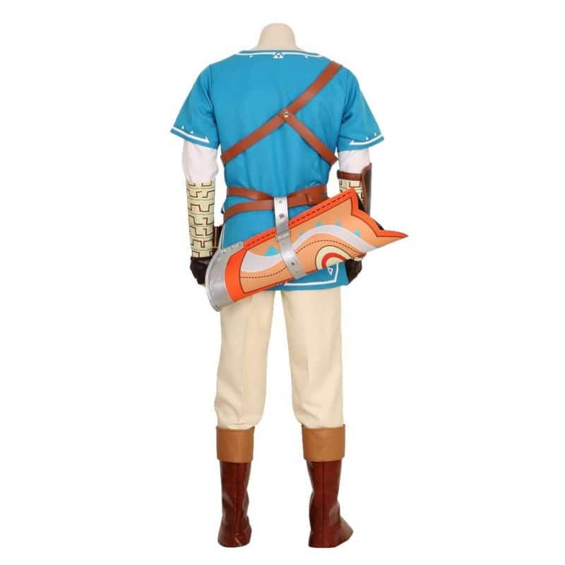 Halloween BOTW Cosplay Link Costumes Breath of The Wild Link Outfit Sheikah Slate Uniform Quiver Cosplay Costume Game Anime 2