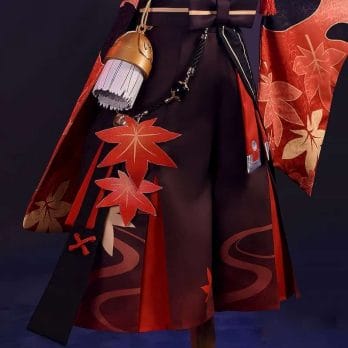 Anime Game Genshin Impact Kiryu Kazuha Battle Suit Party Gorgeous Uniform Cosplay Costume Halloween Men Free Shipping 2021 New 4
