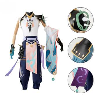 Anime Cosplay Game Genshin Impact Xiao Cosplay Costume Halloween Party Uniforms for Adult Men Any Size 1
