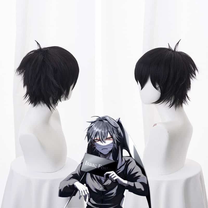 Zack Wig Angels of Death Cosplay 30cm 9
