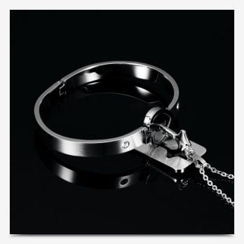 A Couple Lovers Jewelry Love Heart Lock Bracelet Stainless Steel Bracelets Bangles Key Pendant Necklace Jewelry With Gift Box 4