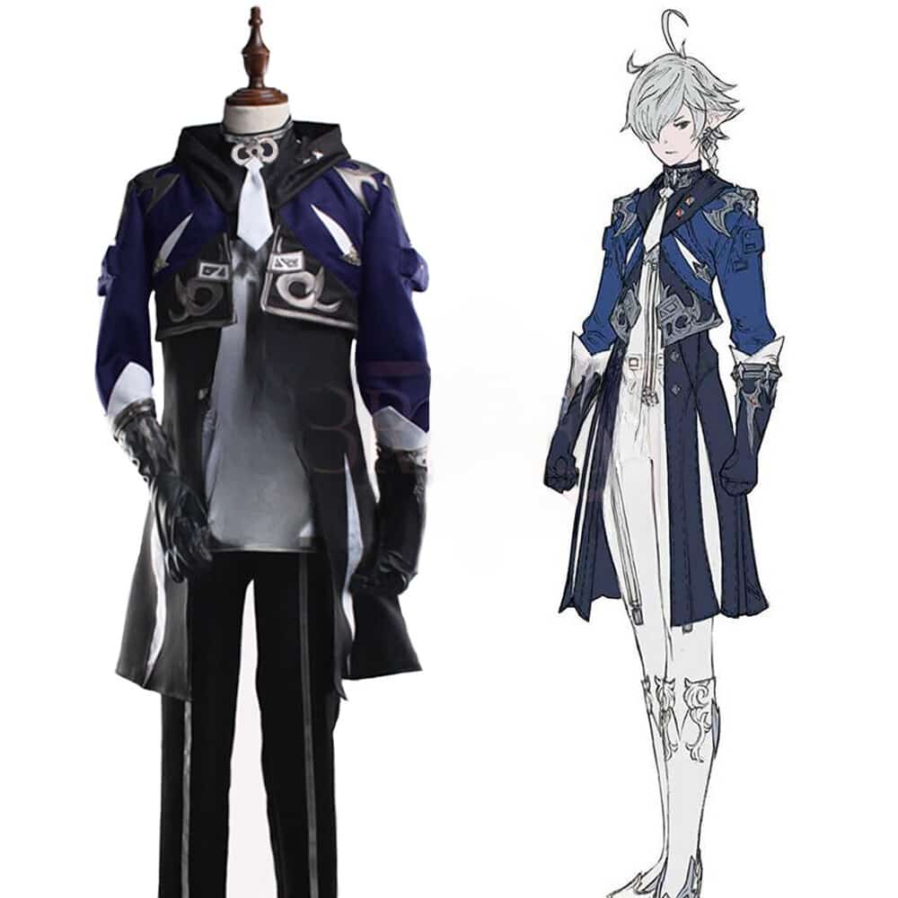 Final Fantasy XIV FF 14 Alphinaud Leveilleur Cos Cosplay Costume Party Christmas Halloween Custom Made Any Size 1