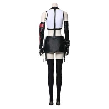 Final Fantasy VII Cosplay Tifa Lockhart Cosplay Costume Women Girl Outfit Sports Vest Skirt  Full Set Halloween Carnival 3