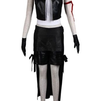 New Leather Dress For Final Fantasy VII FF7 TIFA_1 Cosplay Outfit Tifa Cosplay Costume Custom Made Costume 2