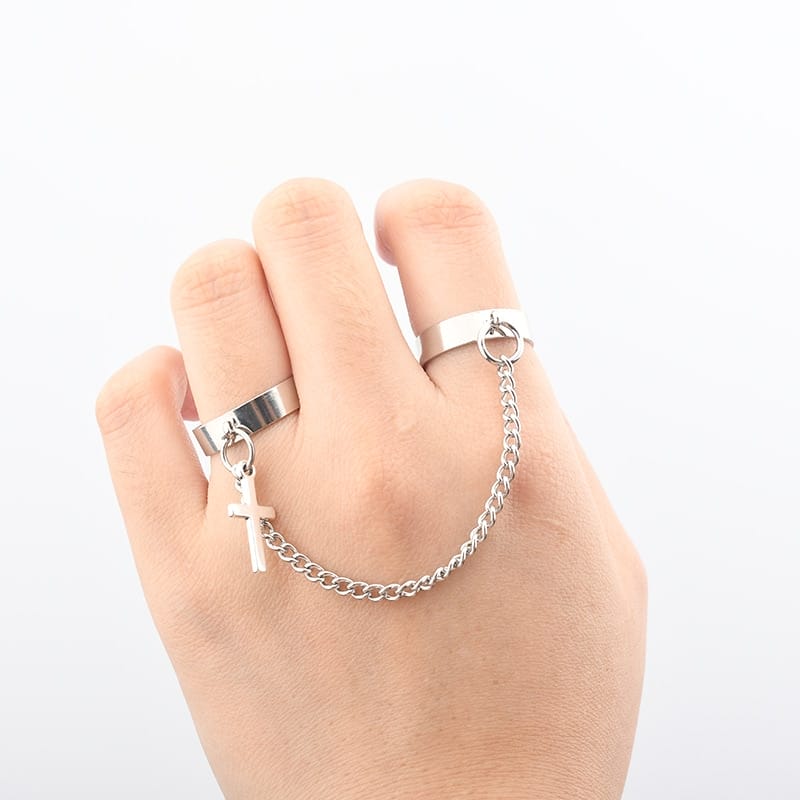Rings with chain EBoys Egirl 6