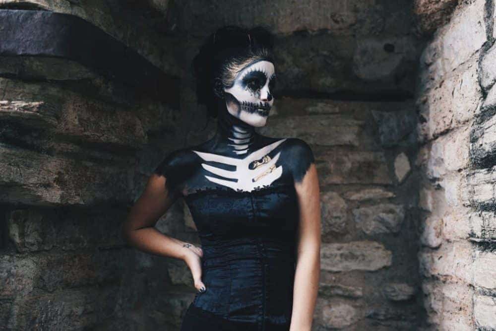 Skeleton Costumes Makeup