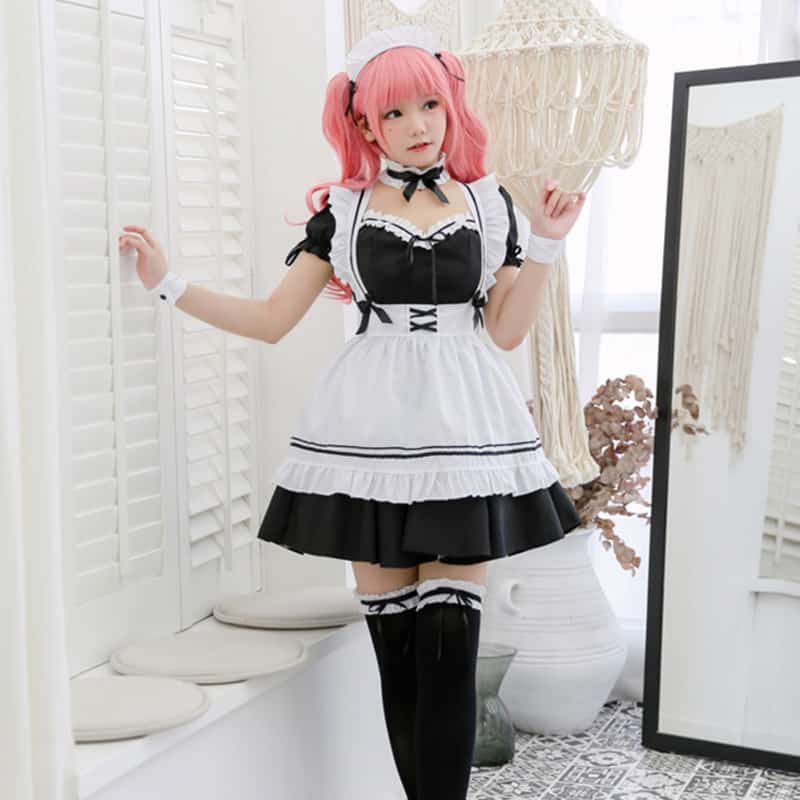 Premium Maid Cosplay Dress Maid Boy & Girl Outfit 3