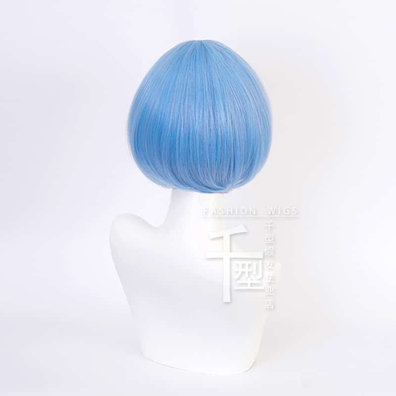 Re：Life in a different world from zero Rem Cosplay Wig Anime Women Ram Costume Hair Synthetic 2