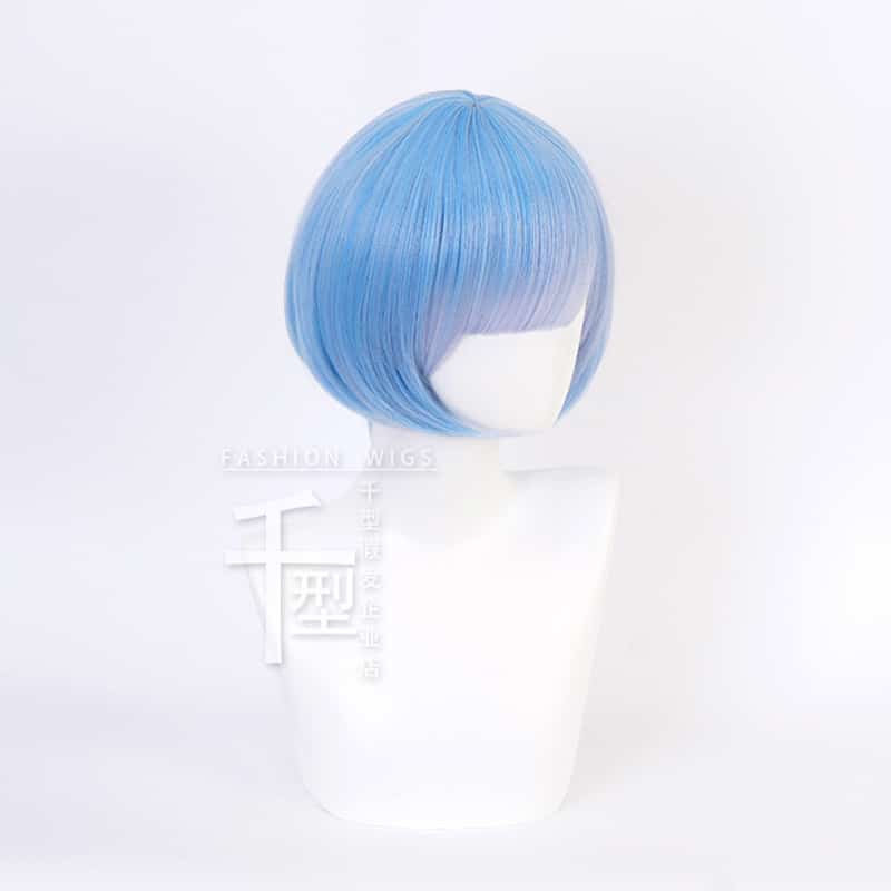 Re：Life in a different world from zero Rem Cosplay Wig Anime Women Ram Costume Hair Synthetic 4